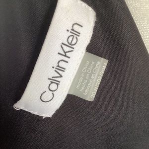 Calvin Klein black evening gown